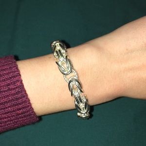 Stainless Steel Linked Bracelet